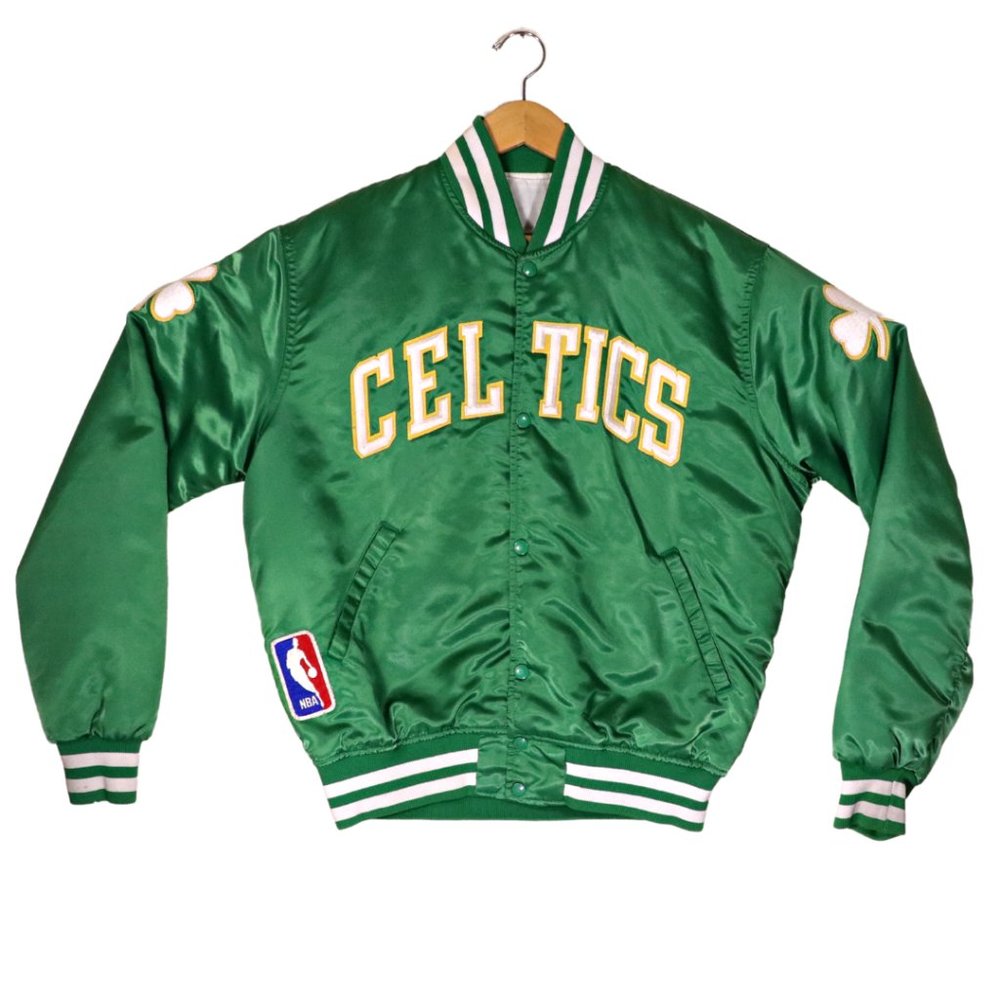 Vintage 90s Boston Celtics STARTER NBA Bomber